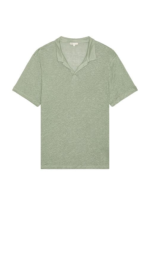 Shaun Linen Polo in . - size L (also in M, XL/1X) - onia - Modalova
