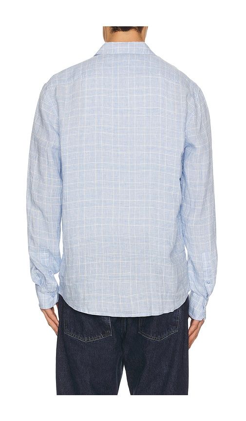 Linen Long Sleeve Shirt in Blue. - size M (also in S, XL/1X) - onia - Modalova