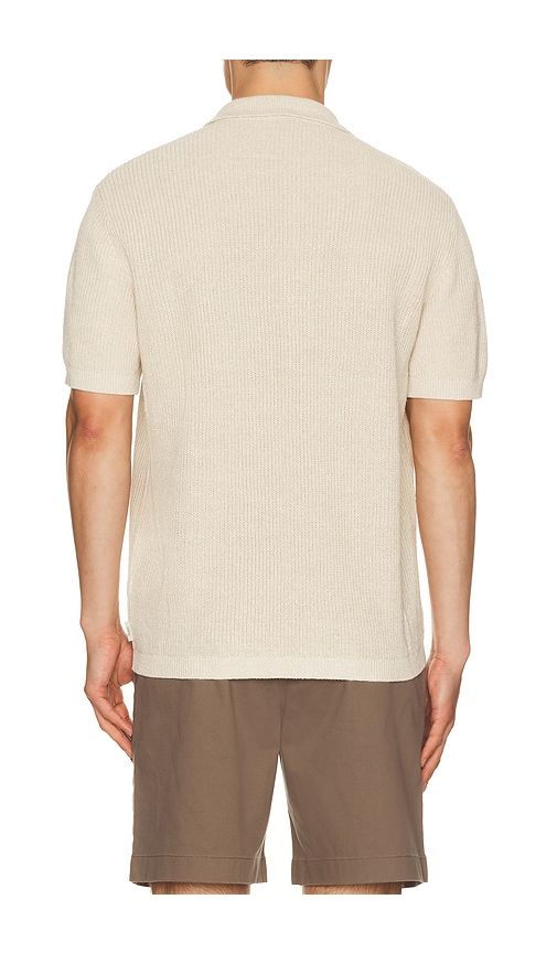 Silk Linen Camp Shirt in Neutral. - size L (also in M, S, XL/1X) - onia - Modalova