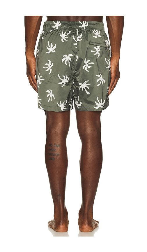 Charles 5 Swim Trunk in Olive. - size L (also in M, S, XL) - onia - Modalova