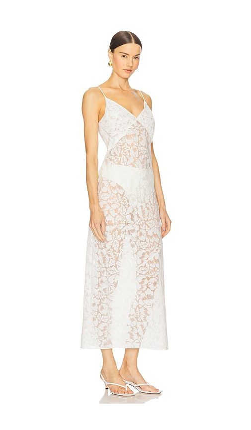 Burnout Slip Dress in . - size L (also in M, S) - onia - Modalova