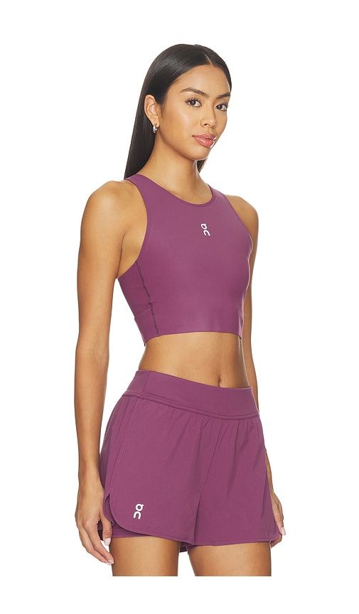 Court Crop Top in Purple. - size M (also in S, XS) - On - Modalova