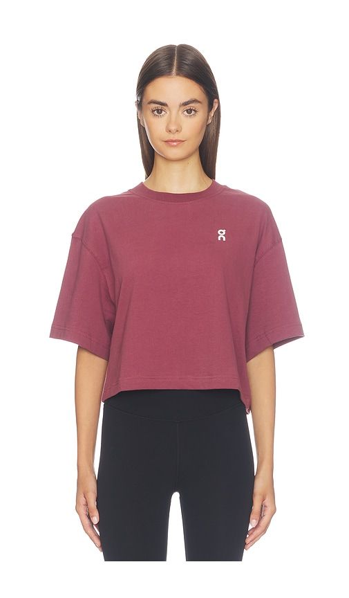 Club Boxy-T in Burgundy. - size M (also in S, XS) - On - Modalova