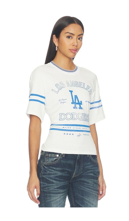 Lace-back Graphic Tee in White. - size L (also in M, S, XS) - Off Season - Modalova