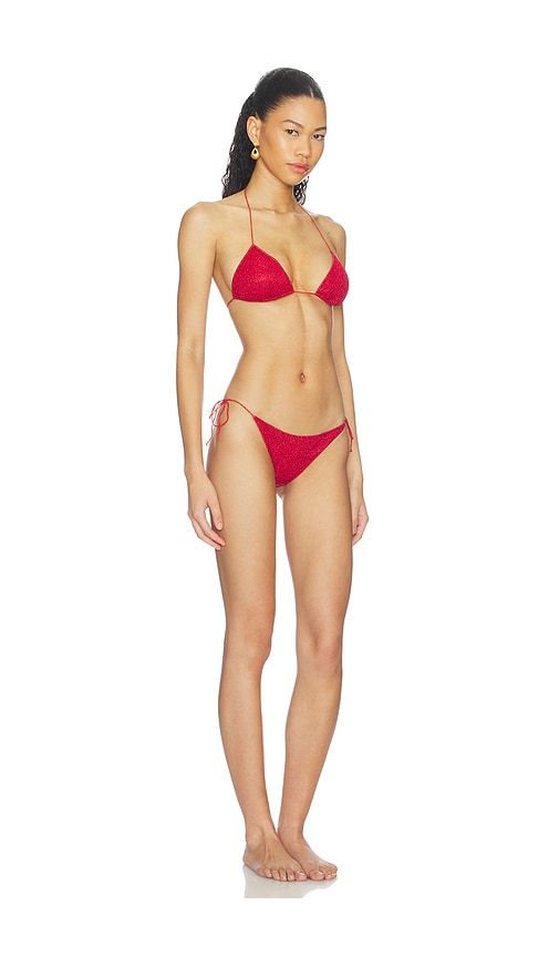 Lumiere Two Piece Bikini Set in Red. - size L (also in S) - Oseree - Modalova