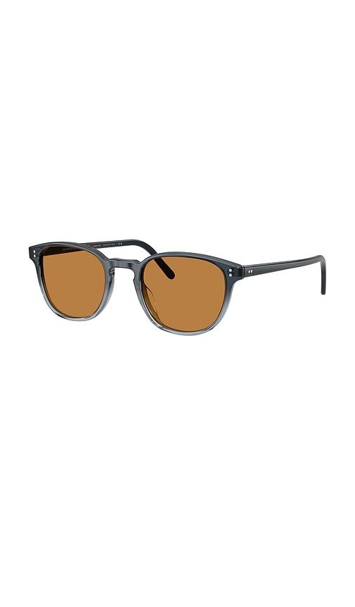 Fairmont Sun Irregular Sunglasses in Black - Oliver Peoples - Modalova