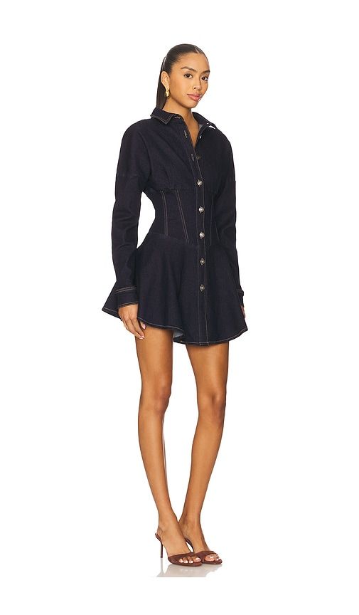 Ella Denim Shirt Dress in Blue. - size L (also in S, XS) - OW Collection - Modalova
