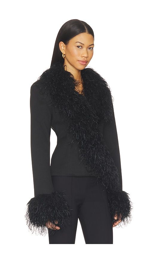 Remy Faux Fur Jacket in . - size L (also in M, S, XS) - OW Collection - Modalova
