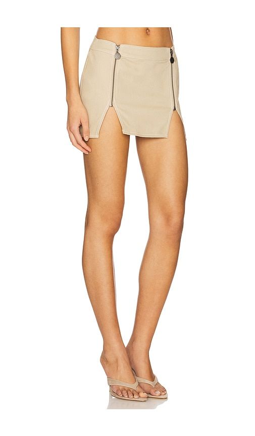 Marley Skirt in Neutral. - size L (also in M, S, XS) - OW Collection - Modalova