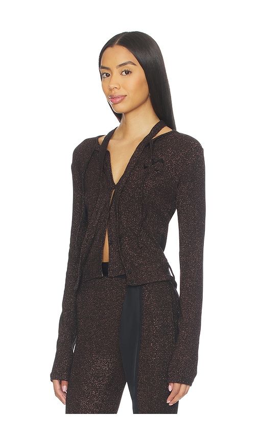 Double Closure Rib Cardigan in . - size M (also in S, XS) - Ottolinger - Modalova
