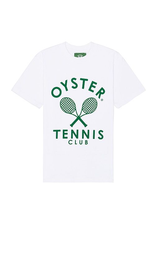 Tennis Club Members T-Shirt in . - size L (also in M, S) - Oyster - Modalova