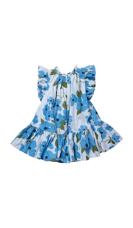 Girls Harper Dress in Blue. - size 2 (also in 3) - Pink Chicken - Modalova