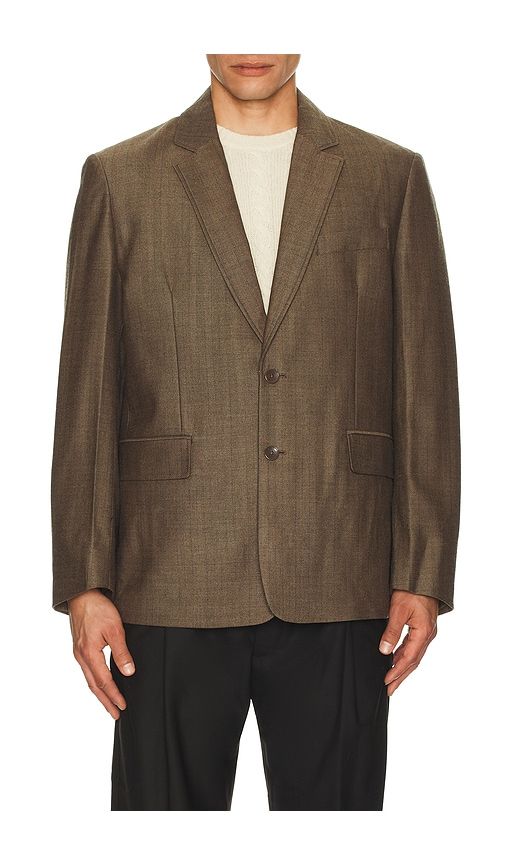 Grounds Tailored Blazer in Brown. - size 36 (also in 38, 40) - Percival - Modalova