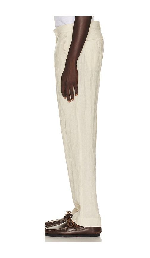 Tailored Linen Trousers in . - size 30 (also in 32, 34, 36) - Percival - Modalova
