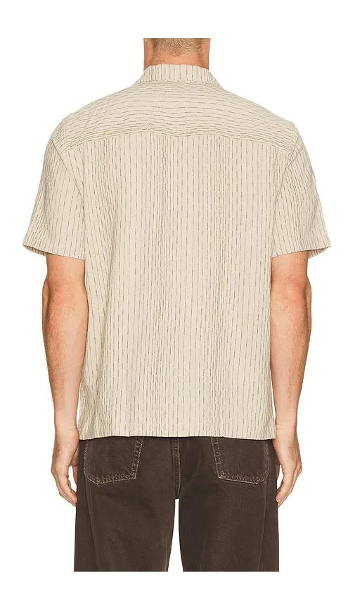 Leland Cuban Shirt in Beige. - size S (also in XL/1X) - Percival - Modalova