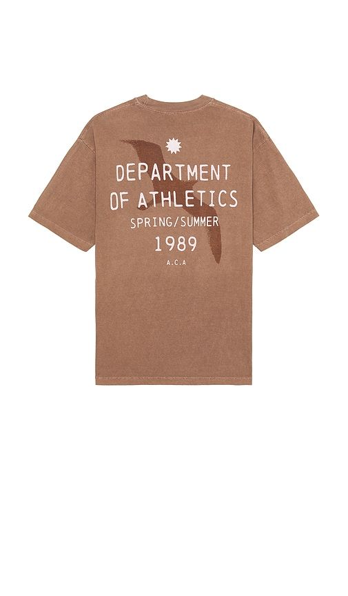 Big Lake Tee in Brown. - size L (also in M, S, XL/1X) - PORT A.C.A - Modalova