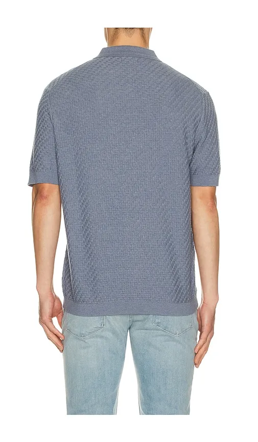Kiko Sweater Polo in Blue. - size M (also in S, XL/1X) - PAIGE - Modalova