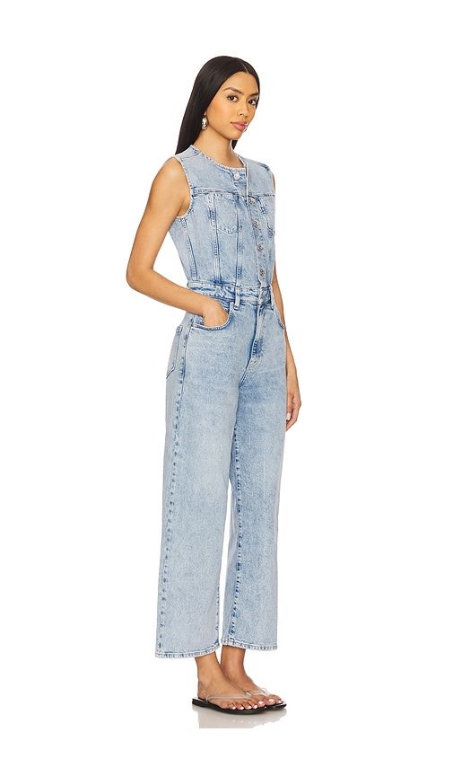 Cirie Ankle Denim Jumpsuit in Blue. - size 10 (also in 12) - PAIGE - Modalova