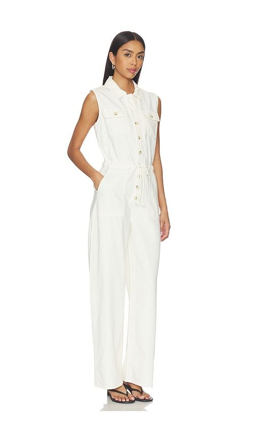 Hayden Jumpsuit in Cream. - size 00 (also in 4, 6, 8, 12, 14) - PAIGE - Modalova