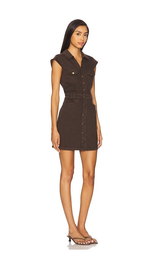 Jaxsyn Dress in Chocolate. - size 12 (also in 14) - PAIGE - Modalova