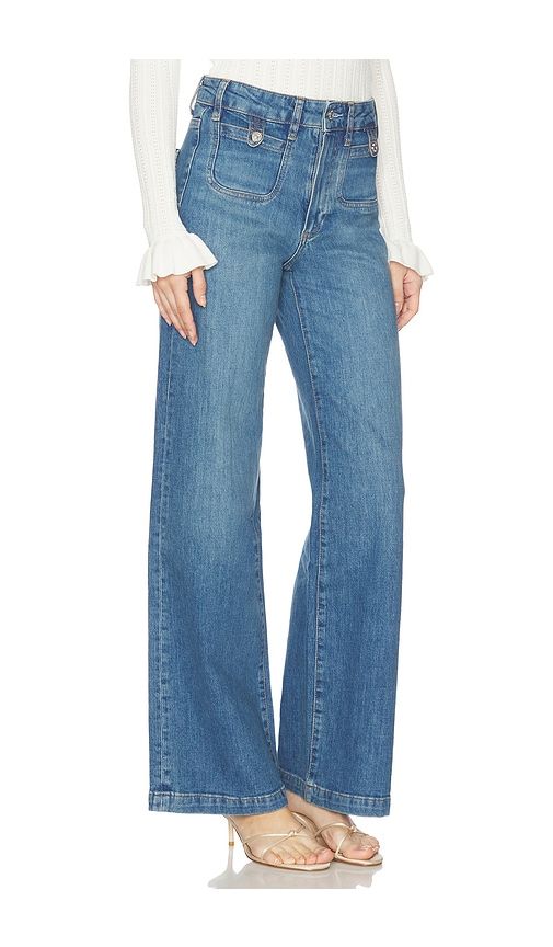 Anessa Rounded Pockets Jeans in Blue. - size 27 (also in 33) - PAIGE - Modalova