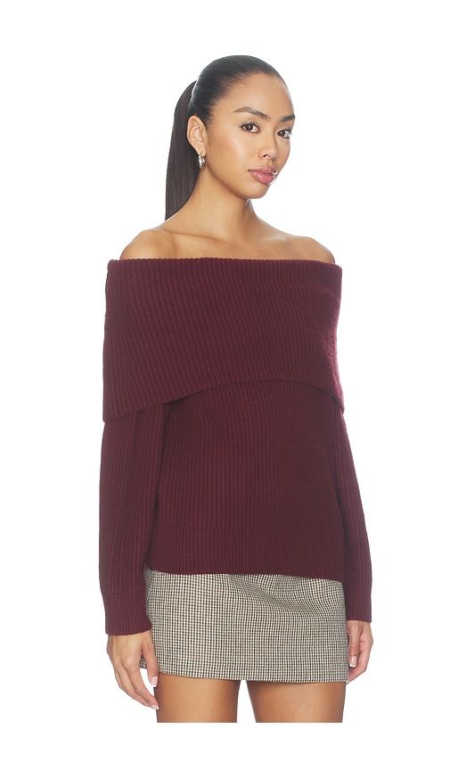 Mazzi Pullover in Burgundy. - size L (also in M, S, XL, XS, XXS) - PAIGE - Modalova