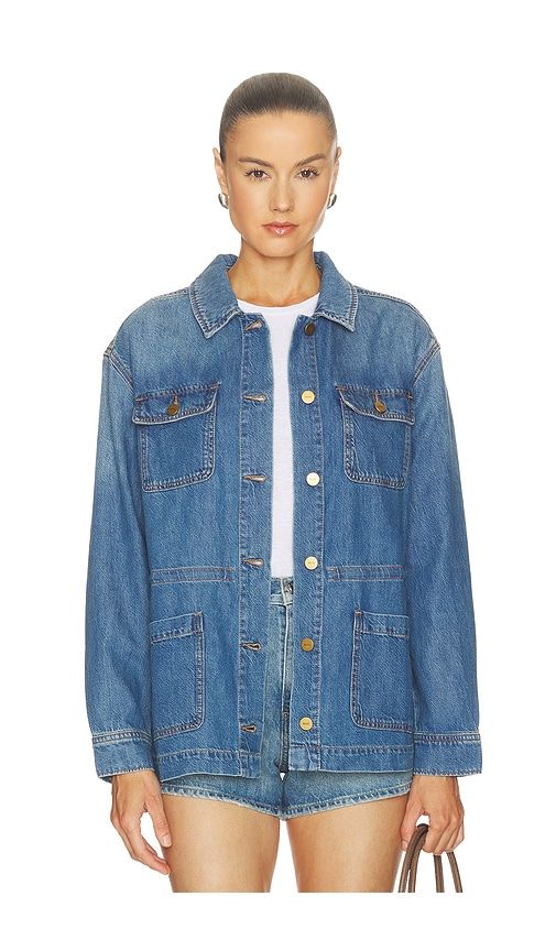 Clarke Jacket in Blue. - size M (also in S, XS, XXS) - PAIGE - Modalova