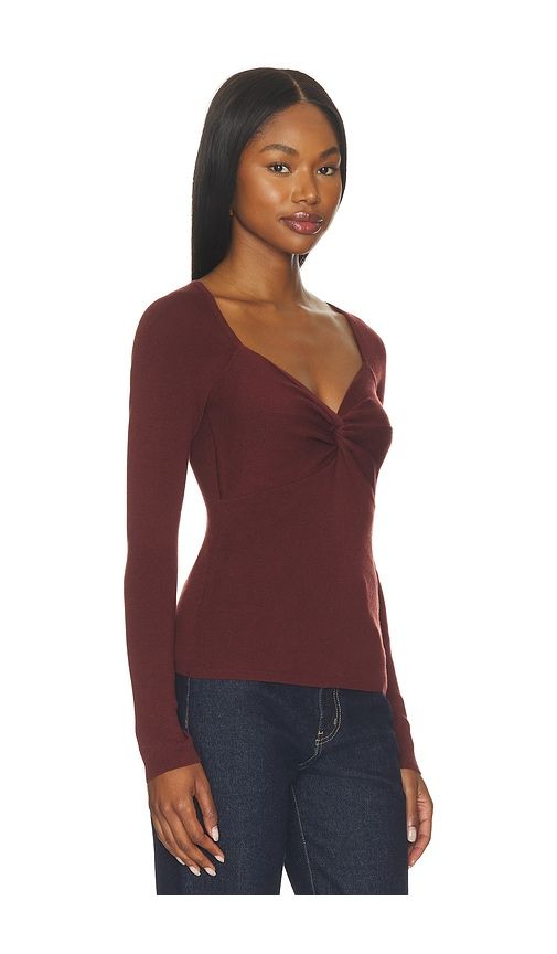 Tulum Top in Burgundy. - size S (also in XL, XS) - PAIGE - Modalova