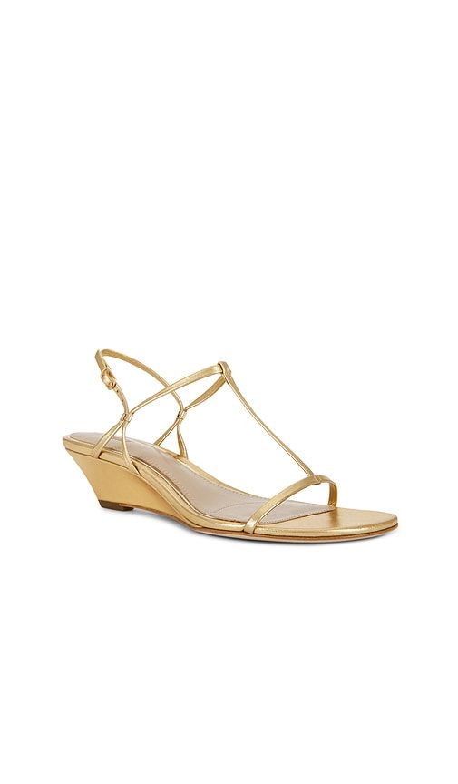 Daryn Wedge Sandal in Metallic . - size 7 (also in 8) - PAIGE - Modalova