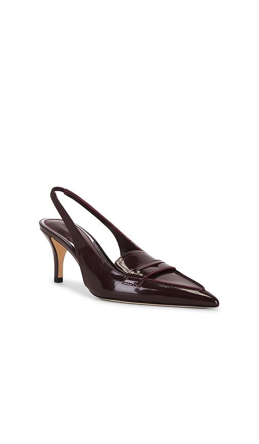 Arlette Slingback Pump in Burgundy. - size 7 (also in 7.5) - PAIGE - Modalova