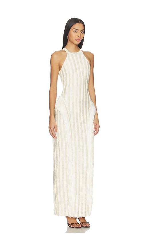 Celeste Knit Gown in Beige. - size M (also in S, XS) - PatBO - Modalova