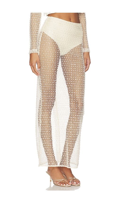 Crochet Bloom Skirt in . - size 10 (also in 2, 4, 6, 8) - PatBO - Modalova