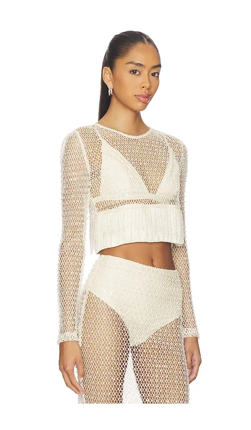 Crochet Bloom Top in . - size 0 (also in 10, 2, 6) - PatBO - Modalova