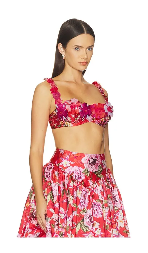 Peony Sequin Top in . - size L (also in M, S, XL) - PatBO - Modalova