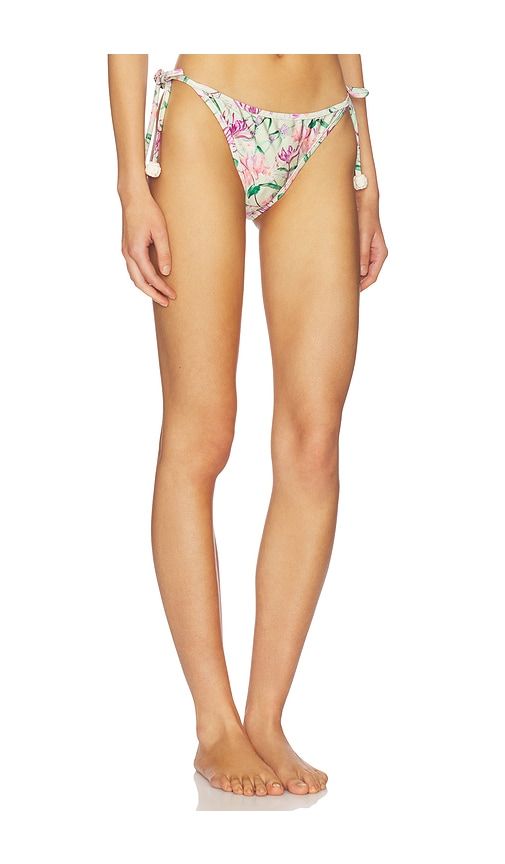Honey Flower Lace Side Tie Bikini Bottom in ,Purple. - size M (also in L) - PatBO - Modalova