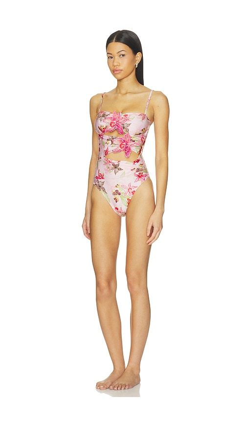 Orchid Bloom Bodysuit in . - size S (also in M, L, XS, XL) - PatBO - Modalova