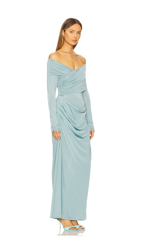 Taylor Dress in Blue. - size L (also in S) - Paris Georgia - Modalova