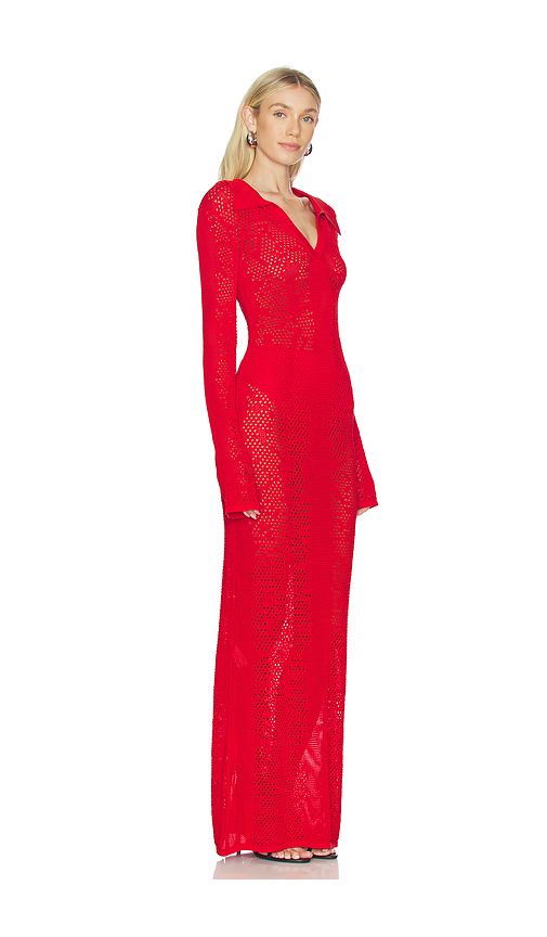 Snakeskin Crochet Dress in . - size M (also in S, XS) - Paris Georgia - Modalova