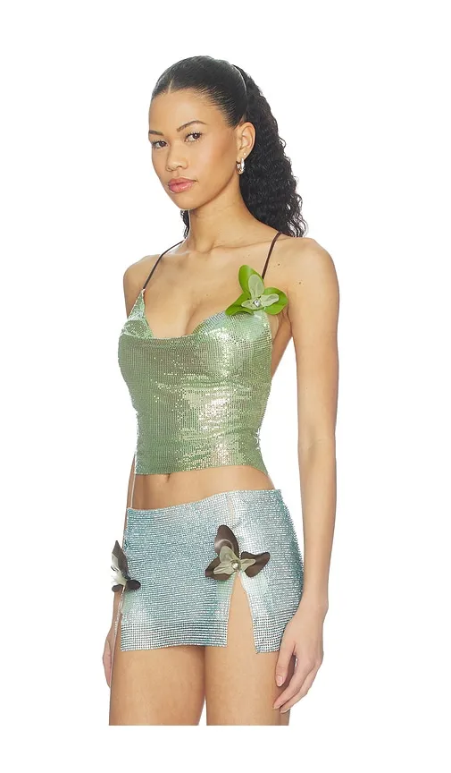Maya Top in Green. - size L (also in M, S, XS) - POSTER GIRL - Modalova