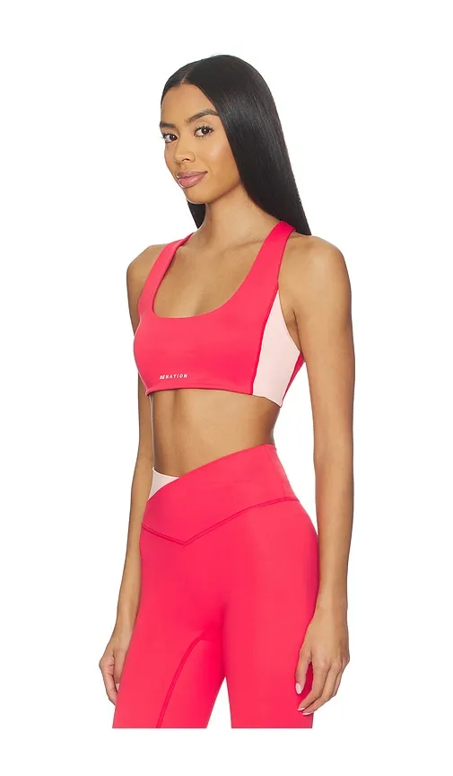 Zone Sports Bra in Red. - size L (also in S, XL, XS) - P.E Nation - Modalova