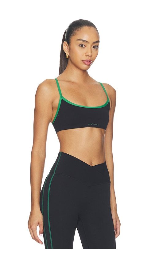 Reveal Sports Bra in Black. - size S (also in M) - P.E Nation - Modalova