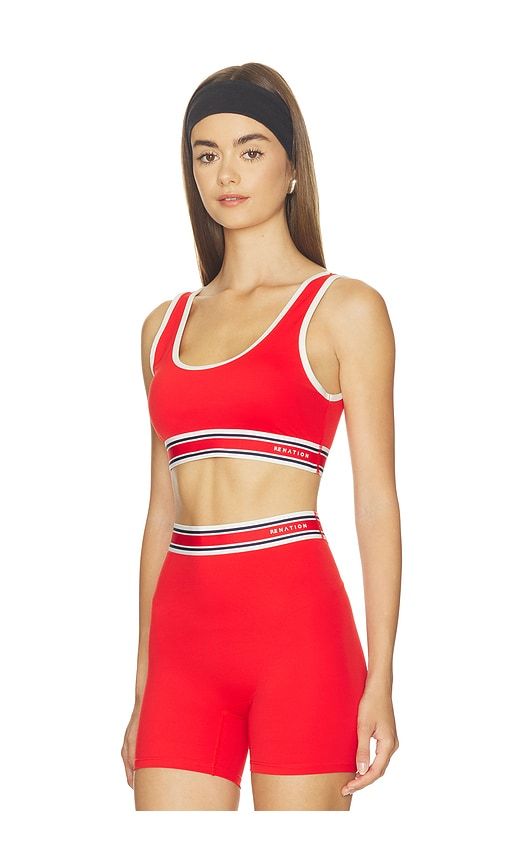 Pursuit Sports Bra in Red. - size L (also in M, S, XS) - P.E Nation - Modalova