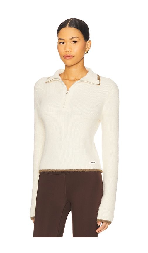 Ignite Zip Neck Knit Sweater in . Size L. Also in S, XS - P.E Nation - Modalova