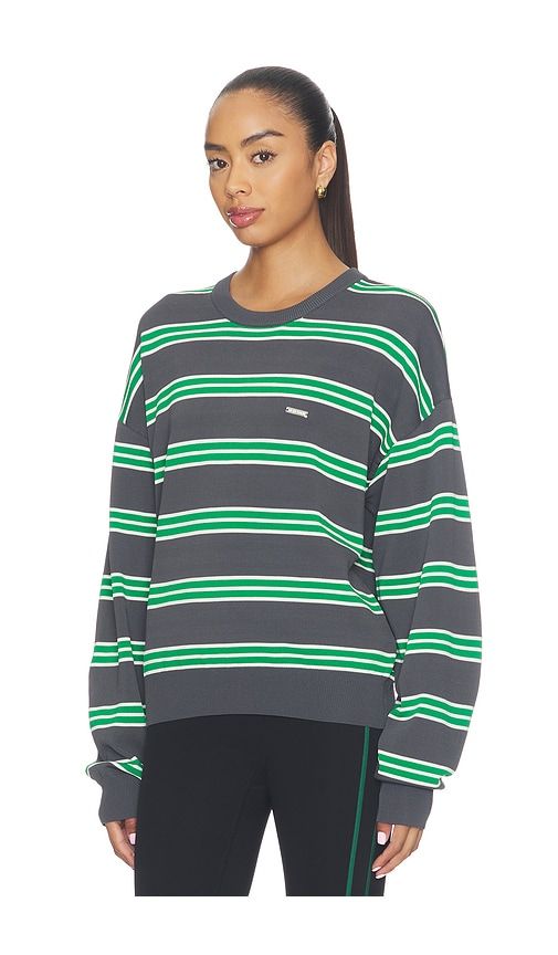 Retreat Stripe Sweater in Green. - size S (also in XS, M, L, XL) - P.E Nation - Modalova