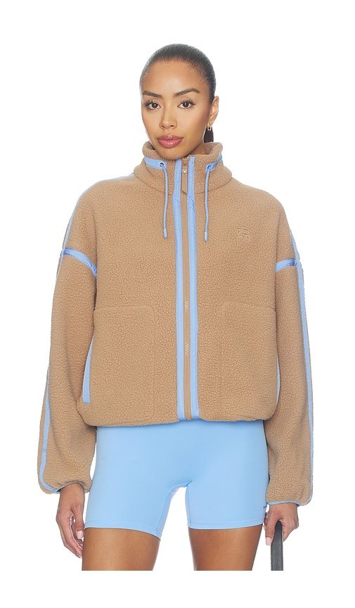 Lennon Sherpa Jacket in Beige. - size L (also in M, S, XS) - P.E Nation - Modalova
