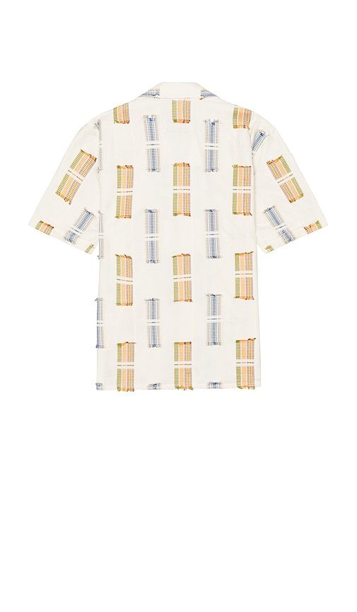 Quay Cuban Collar Shirt in White. - size M (also in S) - PEREGRINE - Modalova