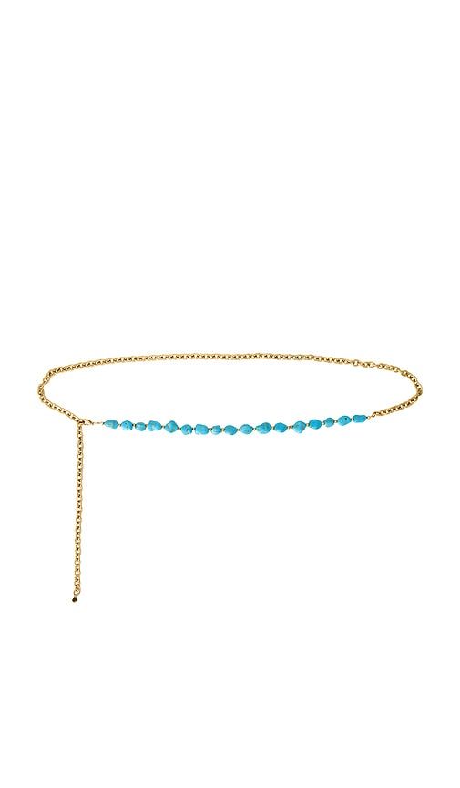 Chain Belt in Metallic Gold - petit moments - Modalova