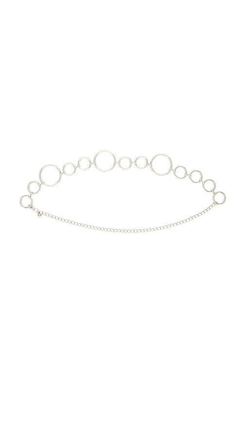 Circle Chain Belt in Metallic - petit moments - Modalova