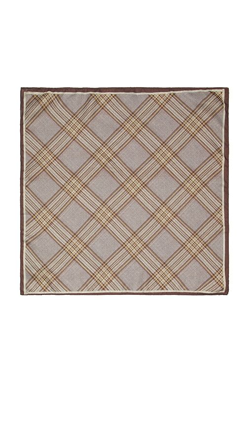 Plaid Scarf in Neutral - petit moments - Modalova