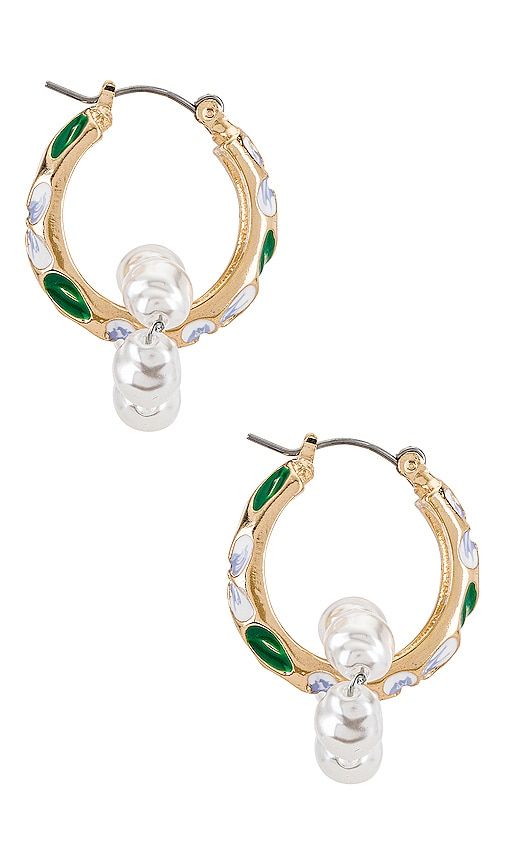 Baroque Earrings in - petit moments - Modalova